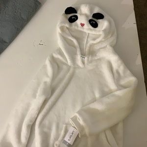 Kids pullover panda sweatshirt size 7